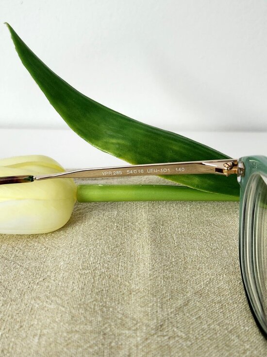 Prada Eyeglass Frames — Green/Tortoiseshell | UFU-101 | 54-16-140 main image 7